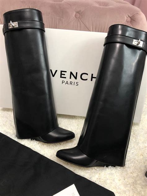 givenchy shark lock boot sale|givenchy shark lock inspired boots.